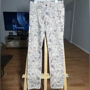 Juicy Couture acid wash low-rise slim pants